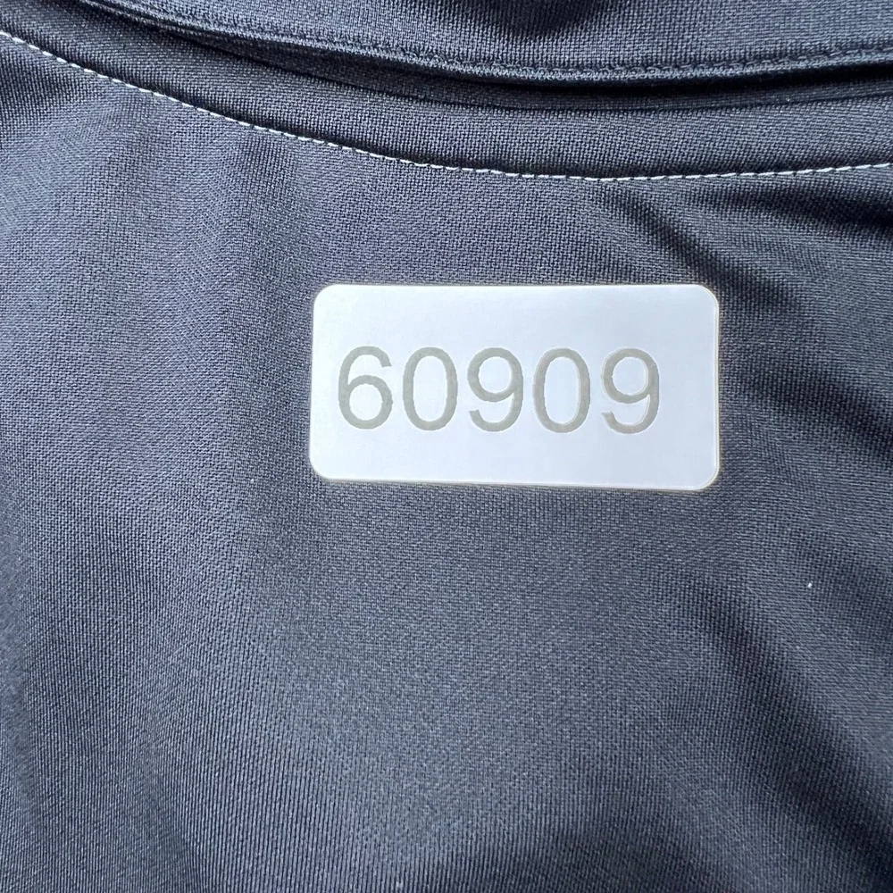 Nike Golf Dri-FIT Polo Shirt M Table Mountain Fresno‎ Gray Black Colorblock NWT